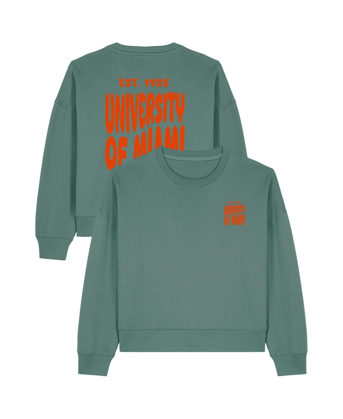 Miami Hurricanes Cloud Sweatshirt by Uscape Apparel
