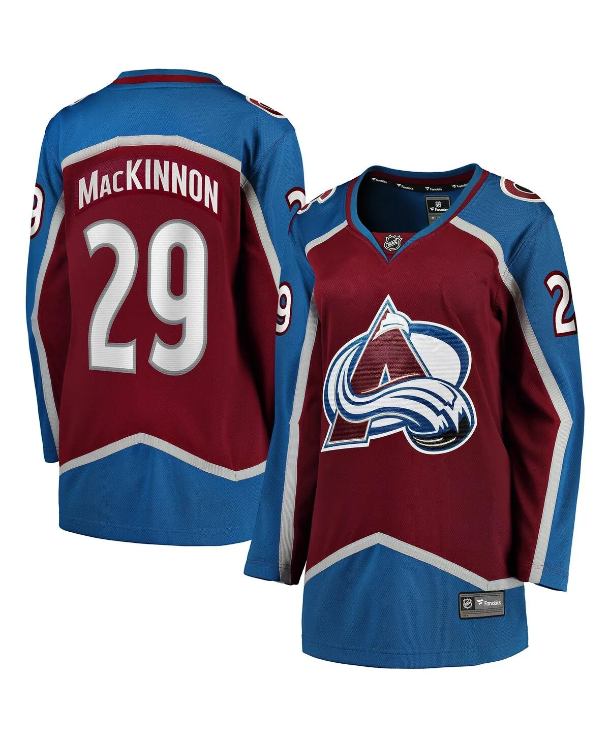 Nathan MacKinnon Home Breakaway Player Jersey by Fanatics