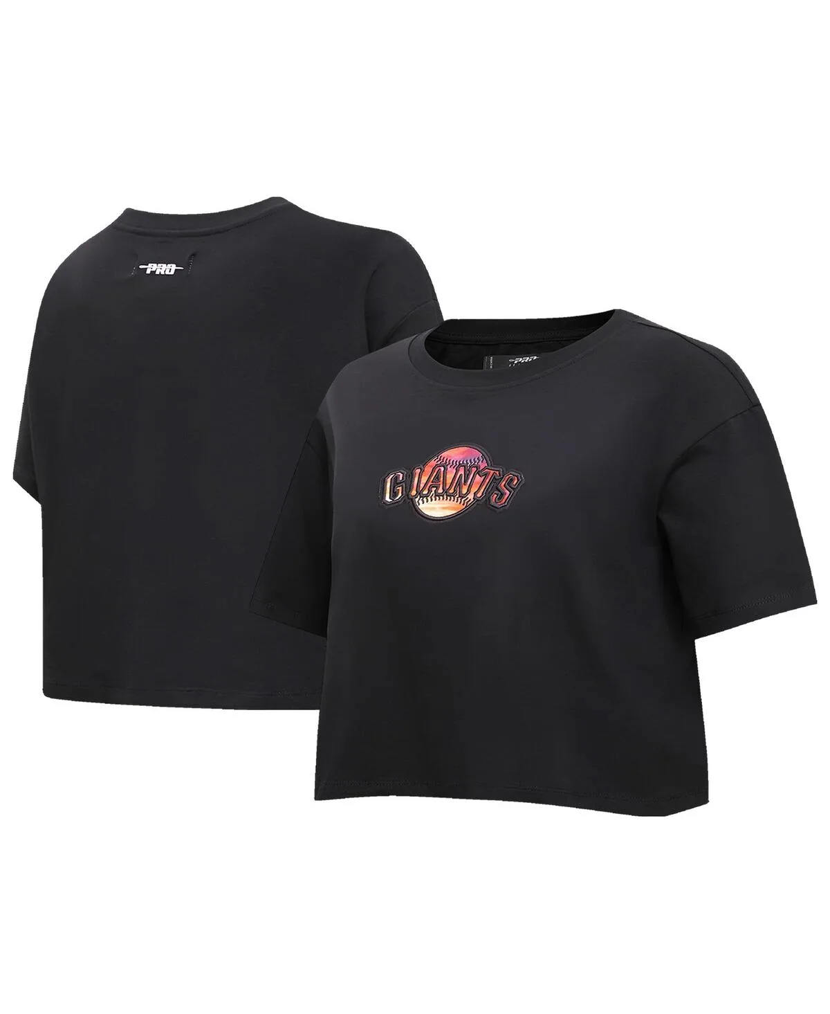 San Francisco Giants Painted Sky Boxy Cropped T-Shirt by Pro Standard