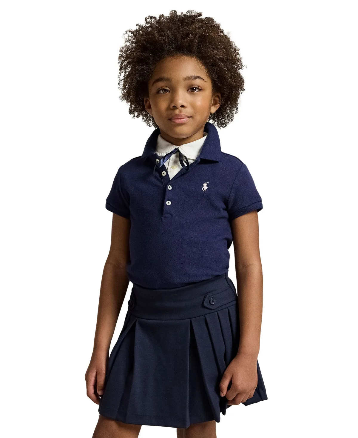Short Sleeve Stretch Cotton Mesh Polo Shirt by Polo Ralph Lauren