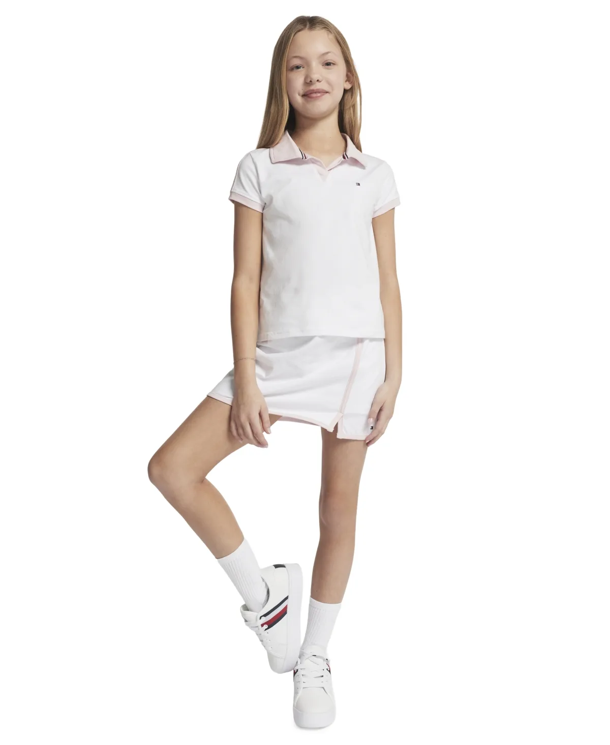 Pull-On Tennis Polo Skort by Tommy Hilfiger