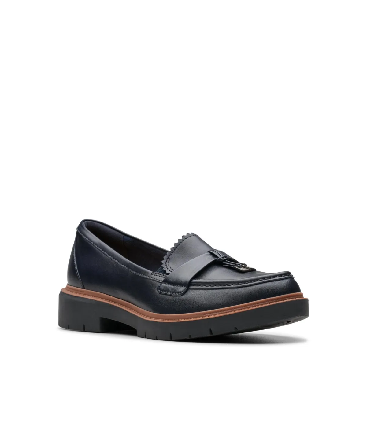 Westlynn Bella Lug-Sole Comfort Loafers by Clarks
