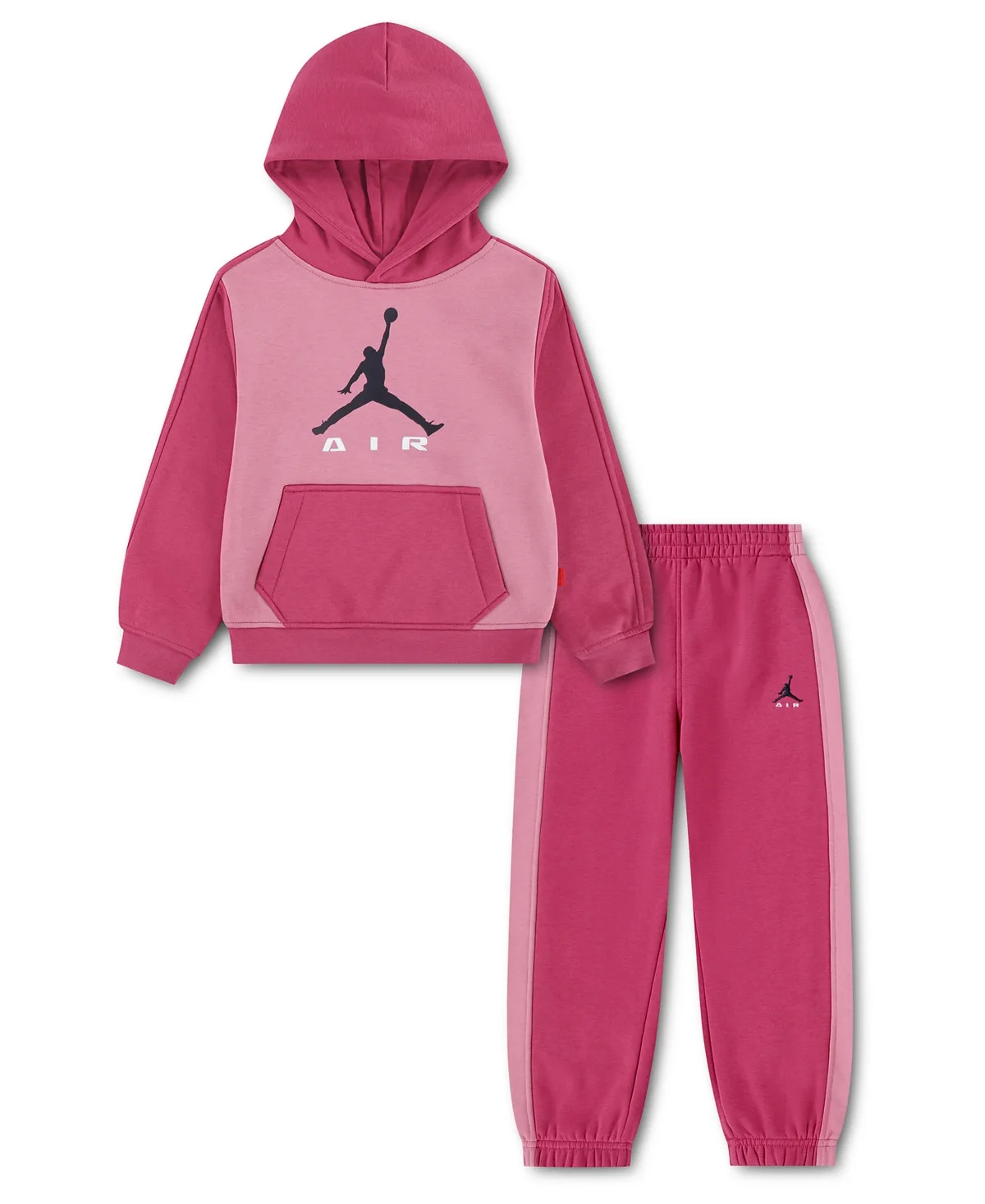 Color-Block Fleece Hooded Sweatshirt and Jogger, 2-Piece Set by Jordan