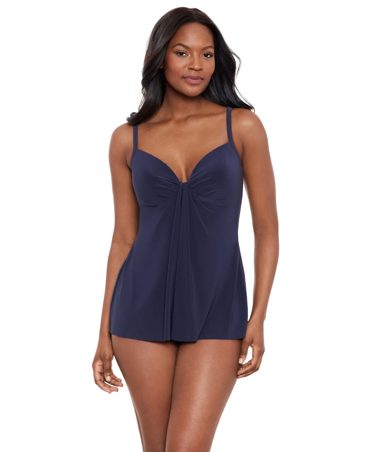 Rock Solid Marina Underwire Tankini Top by Miraclesuit