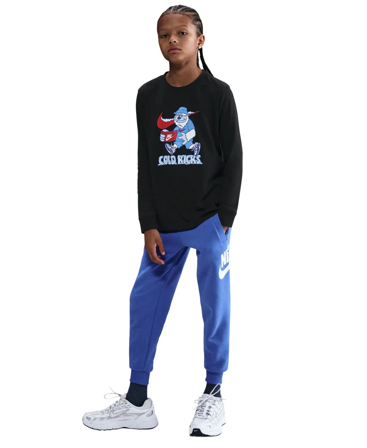 Sportswear Printed Long-Sleeve T-Shirt by Nike