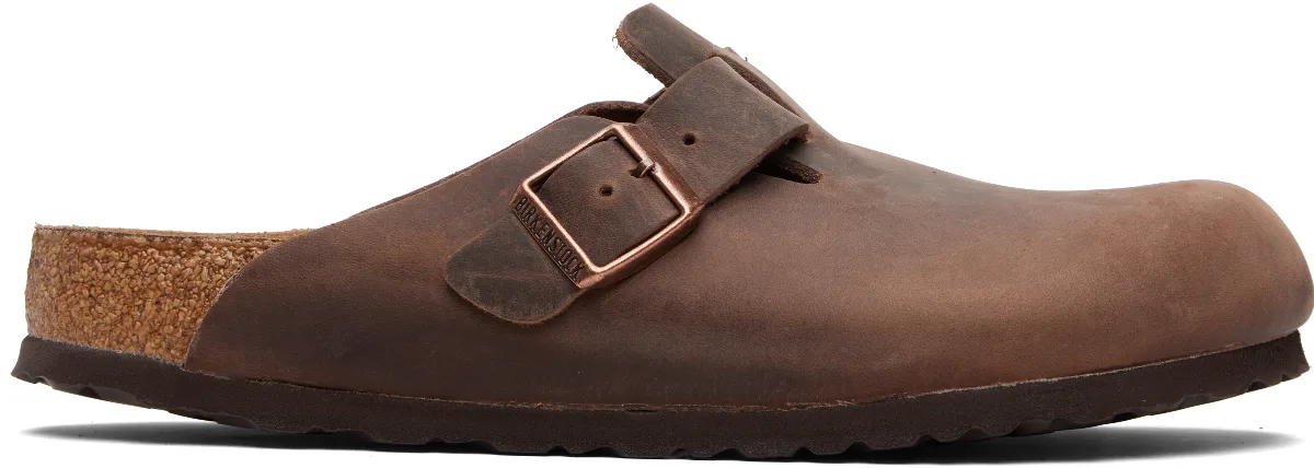 Brown Regular Boston Soft Footbed Slip-on Loafers