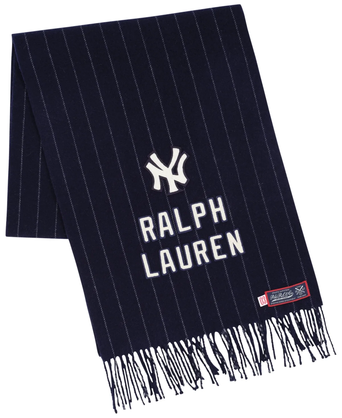 Classic Pinstripe Scarf by Polo Ralph Lauren
