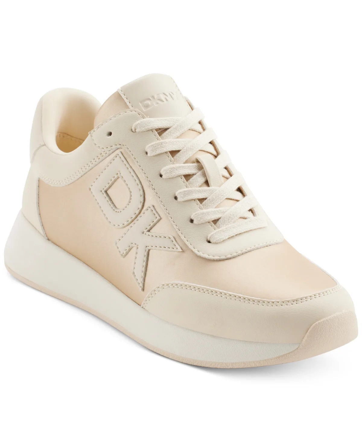 Oaks Logo Applique Athletic Lace Up Sneakers by Dkny
