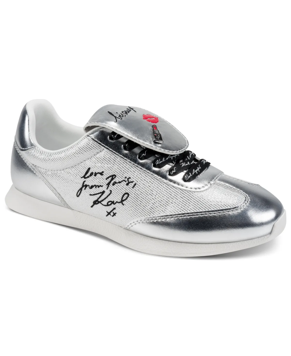 Midwood Lace-Up Sneakers by Karl Lagerfeld Paris
