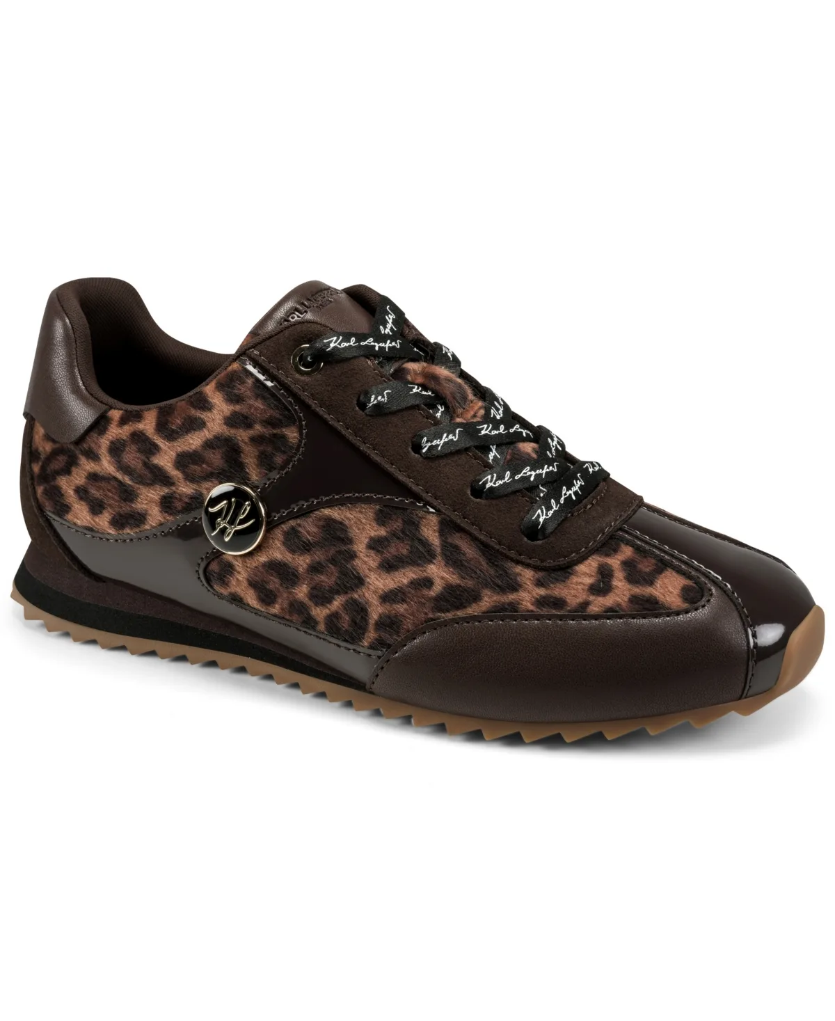 Arwen Lace-Up Sneakers by Karl Lagerfeld Paris