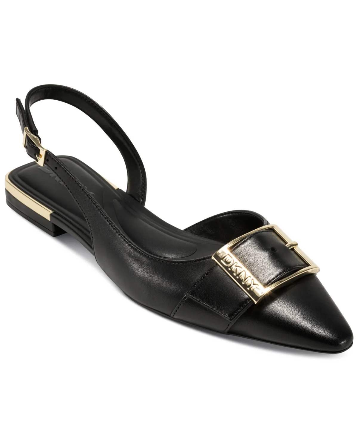 Clemma Buckle Slingback Flats by Dkny