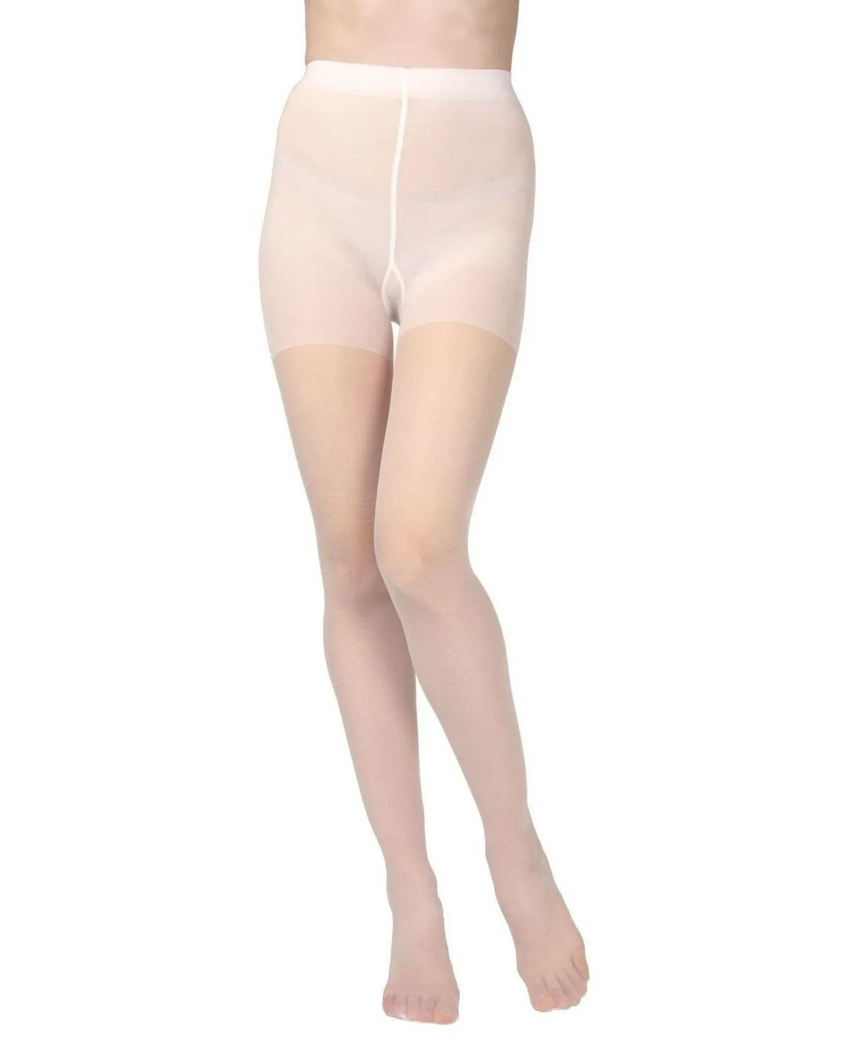 Essential Control Top Satin Sheer Pantyhose by Memoi