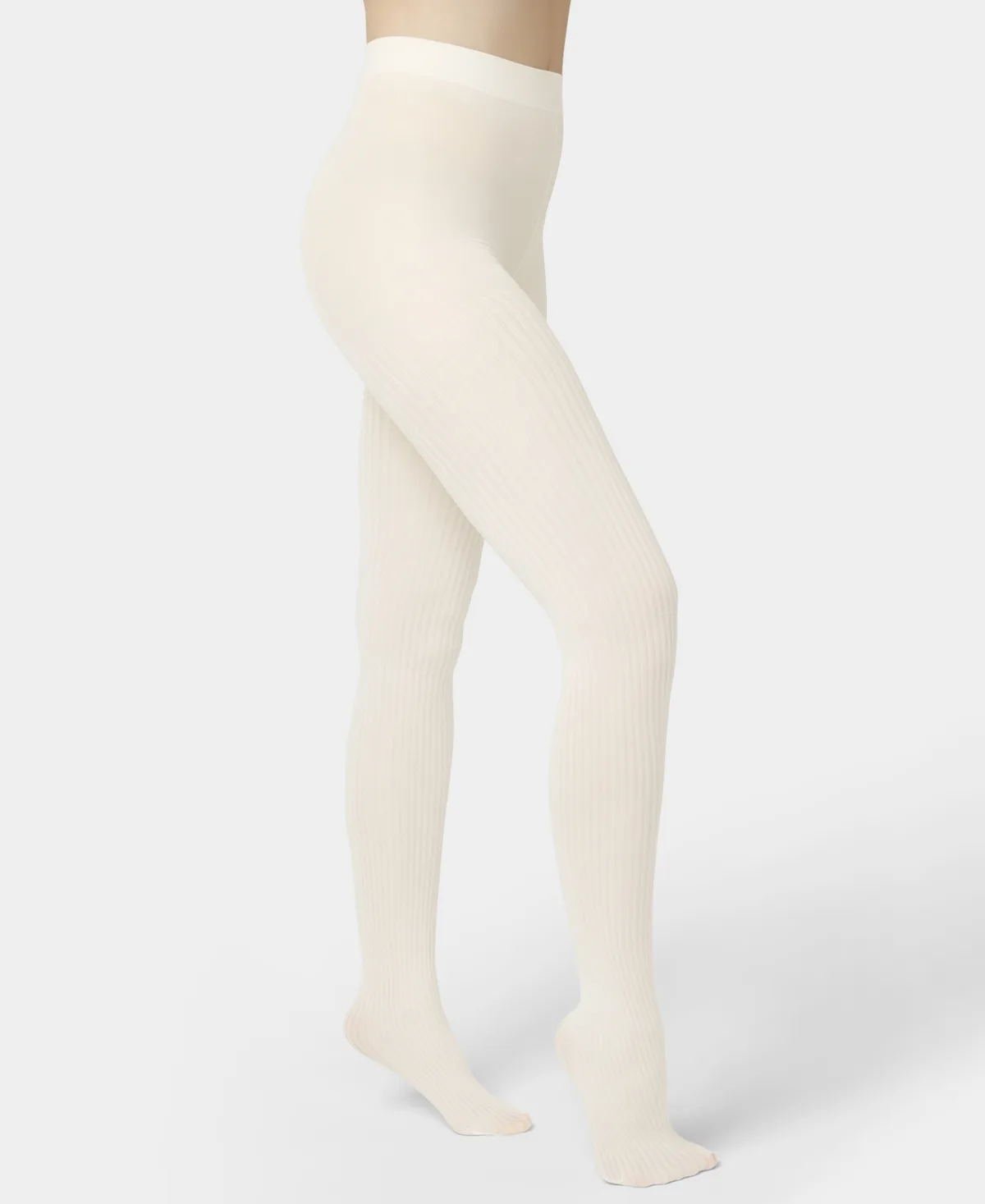 Faux Textured Knee Tights by Hue