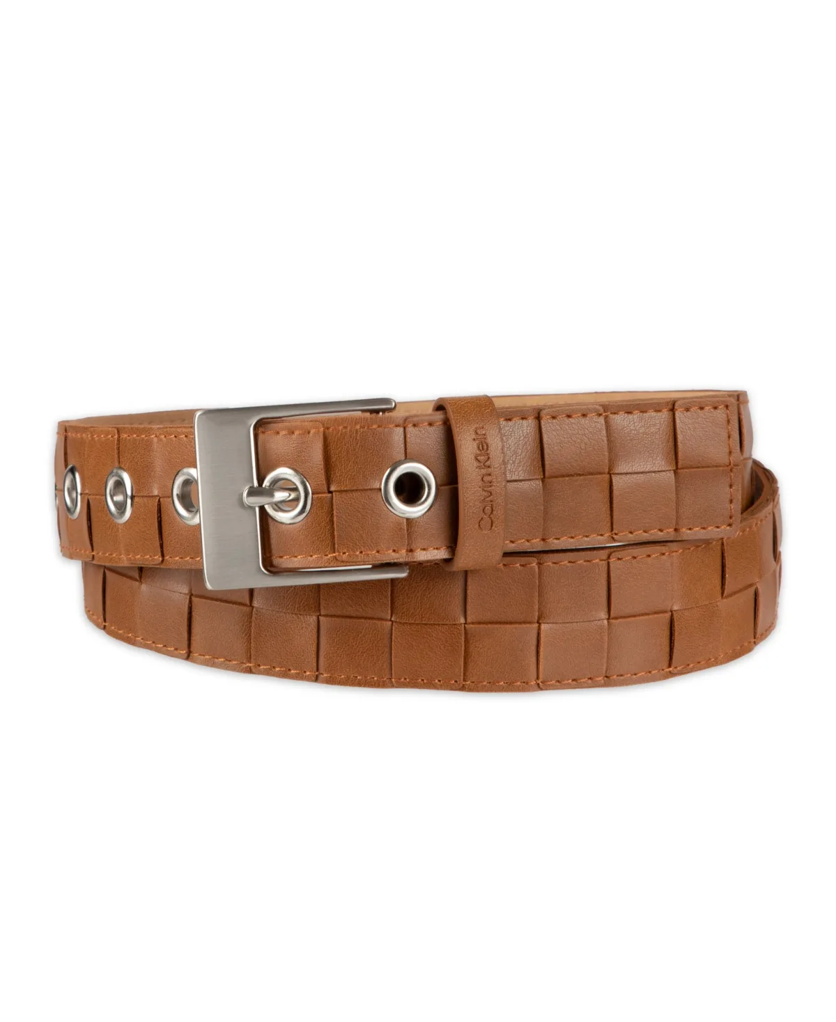 Modern Box Woven Casual Belt by Calvin Klein