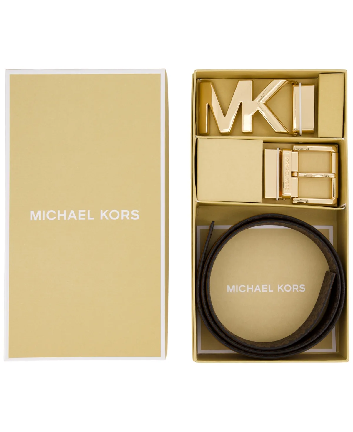 Michael Michael Kors 2-Pack Leather Belts by Michael Kors