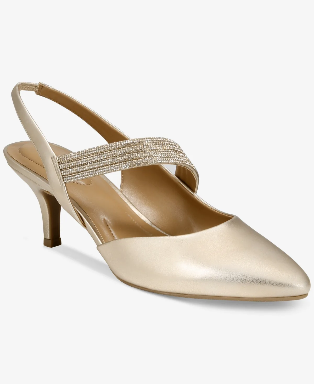 Gisellee Slingback Closed Toe Pumps by Style & Co