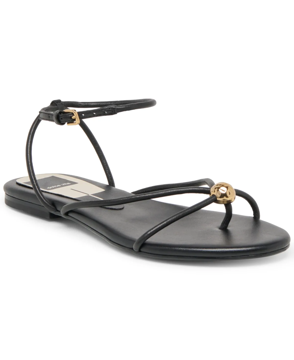 Kenley Embellished Strappy Flat Sandals by Dolce Vita