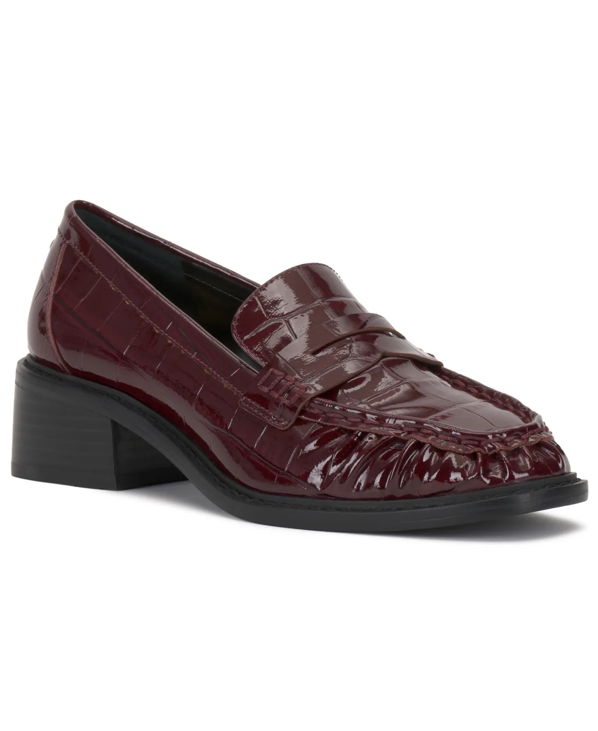 Eshnie Block-Heel Loafers by Vince Camuto