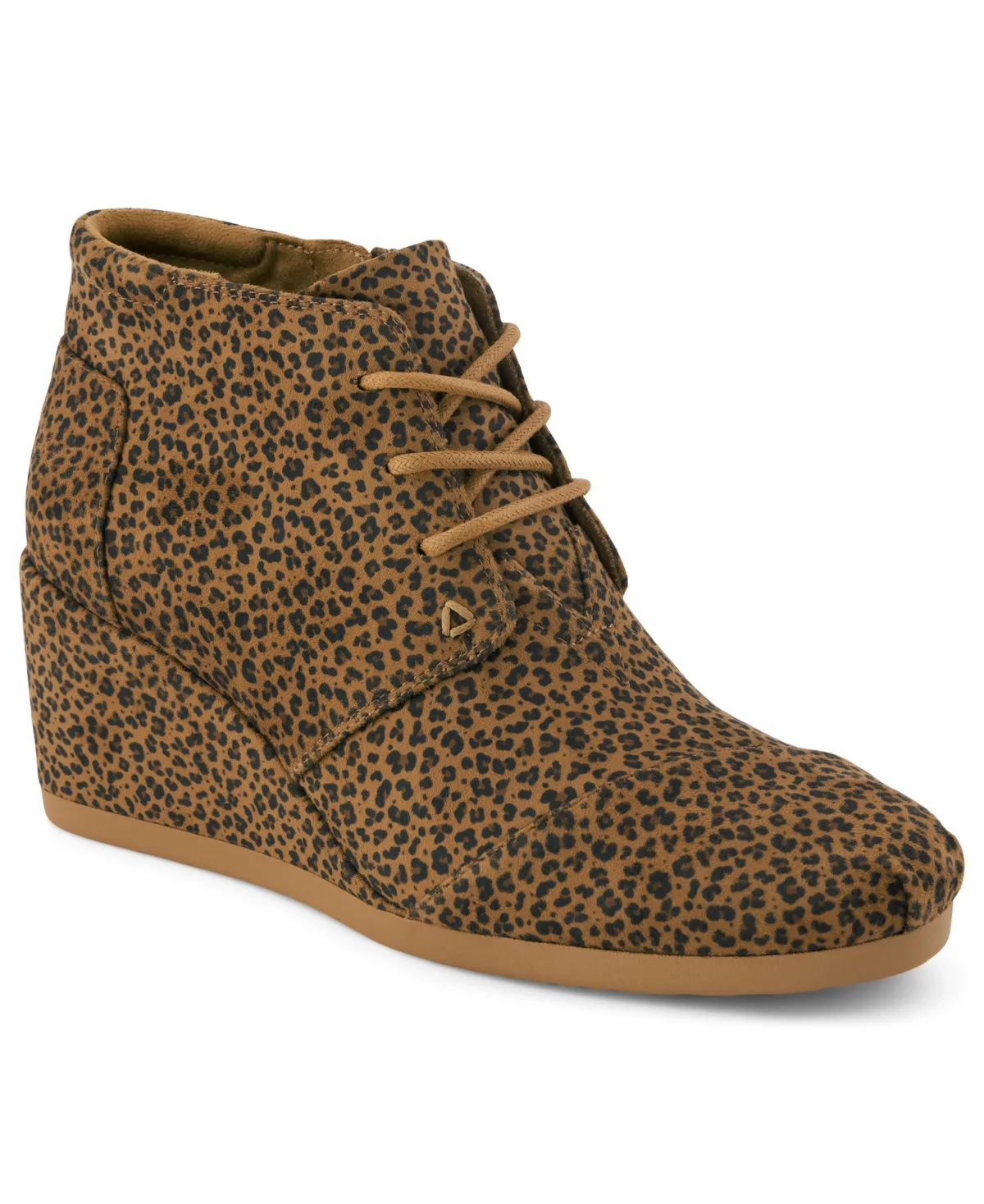 Desert Wedge Plus Lace-Up Booties by Toms