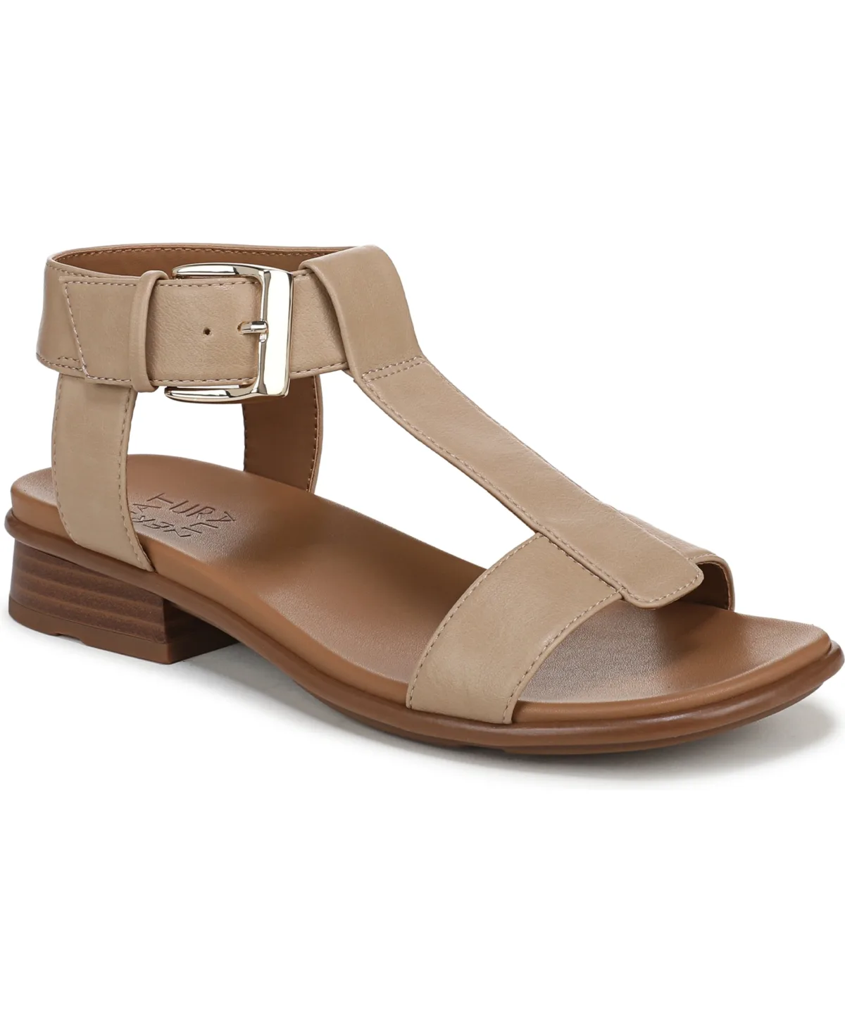 Easton T-Strap Footbed Sandals by Naturalizer