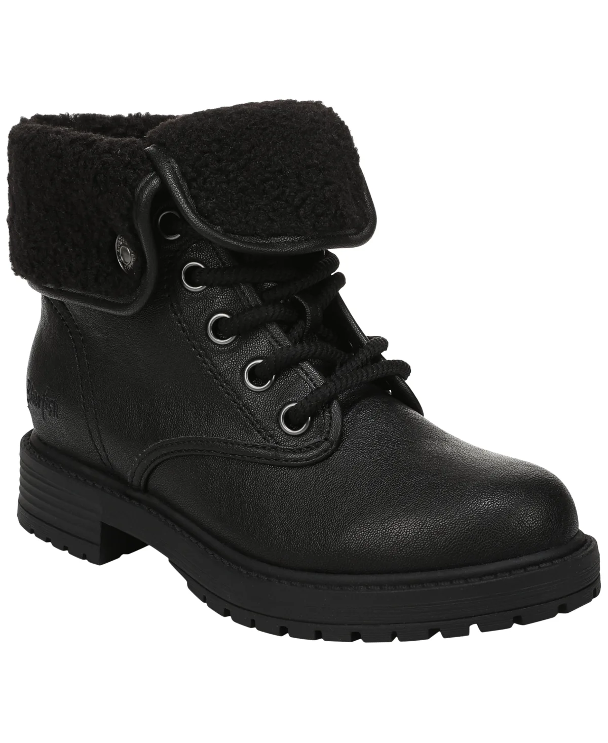 Andy Cozy Lace-Up Short Booties by Blowfish Malibu