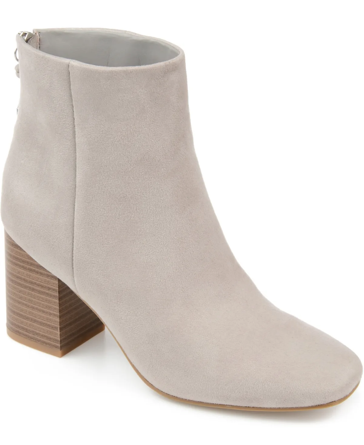 Audrina Stacked Heel Dress Booties