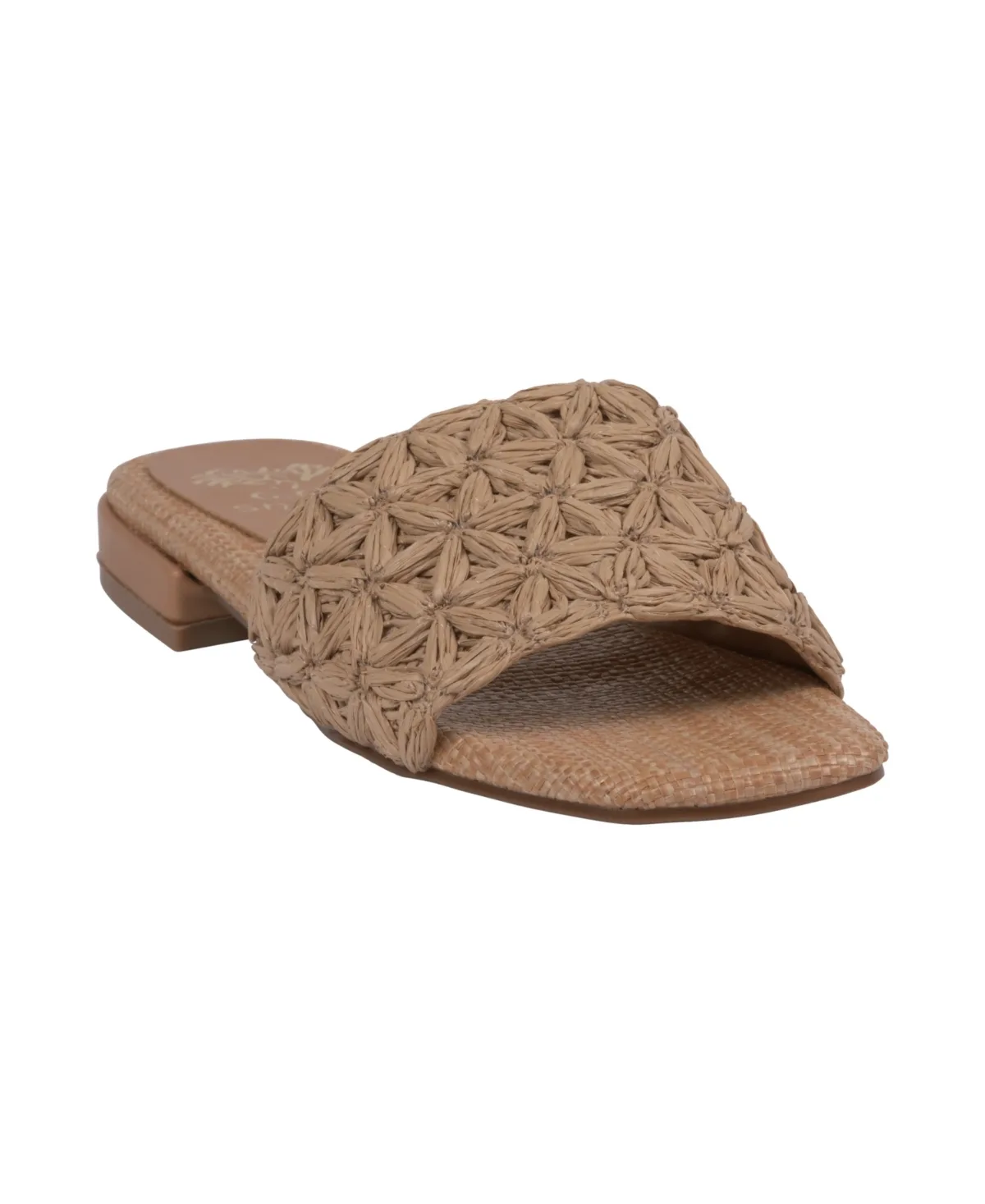 Kendra Woven Single Band Flat Sandals
