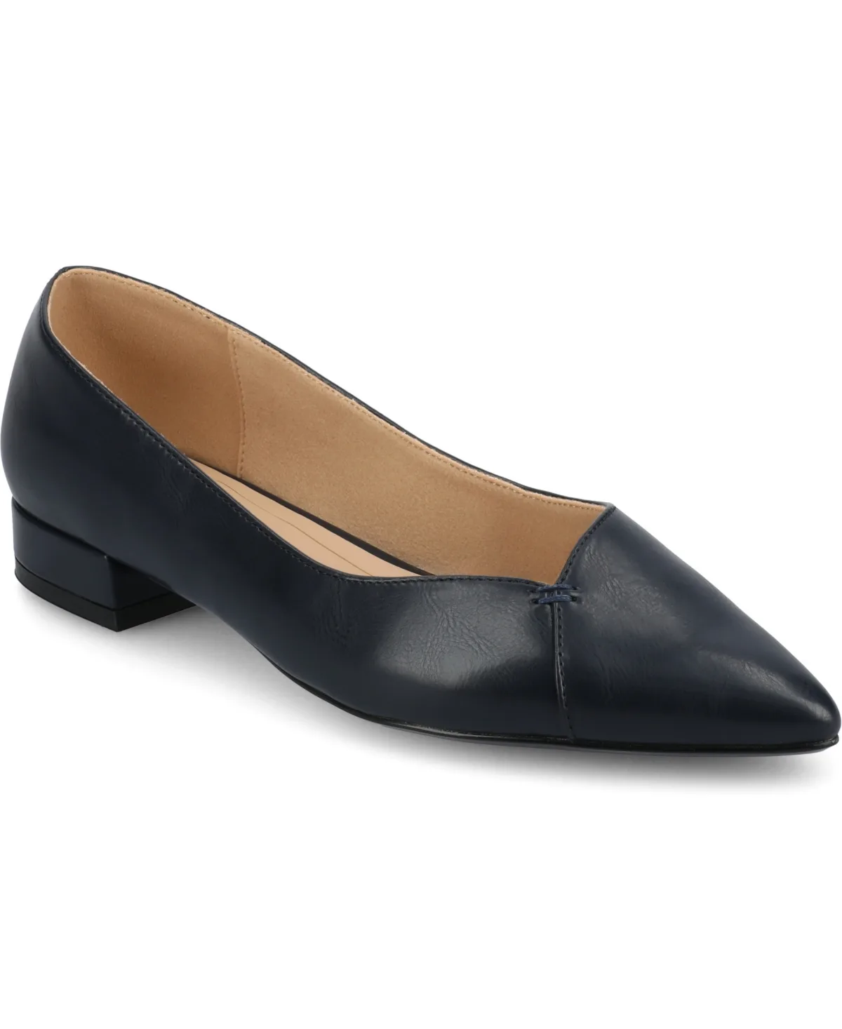 Carmin Pointed Toe Flats by Journee Collection