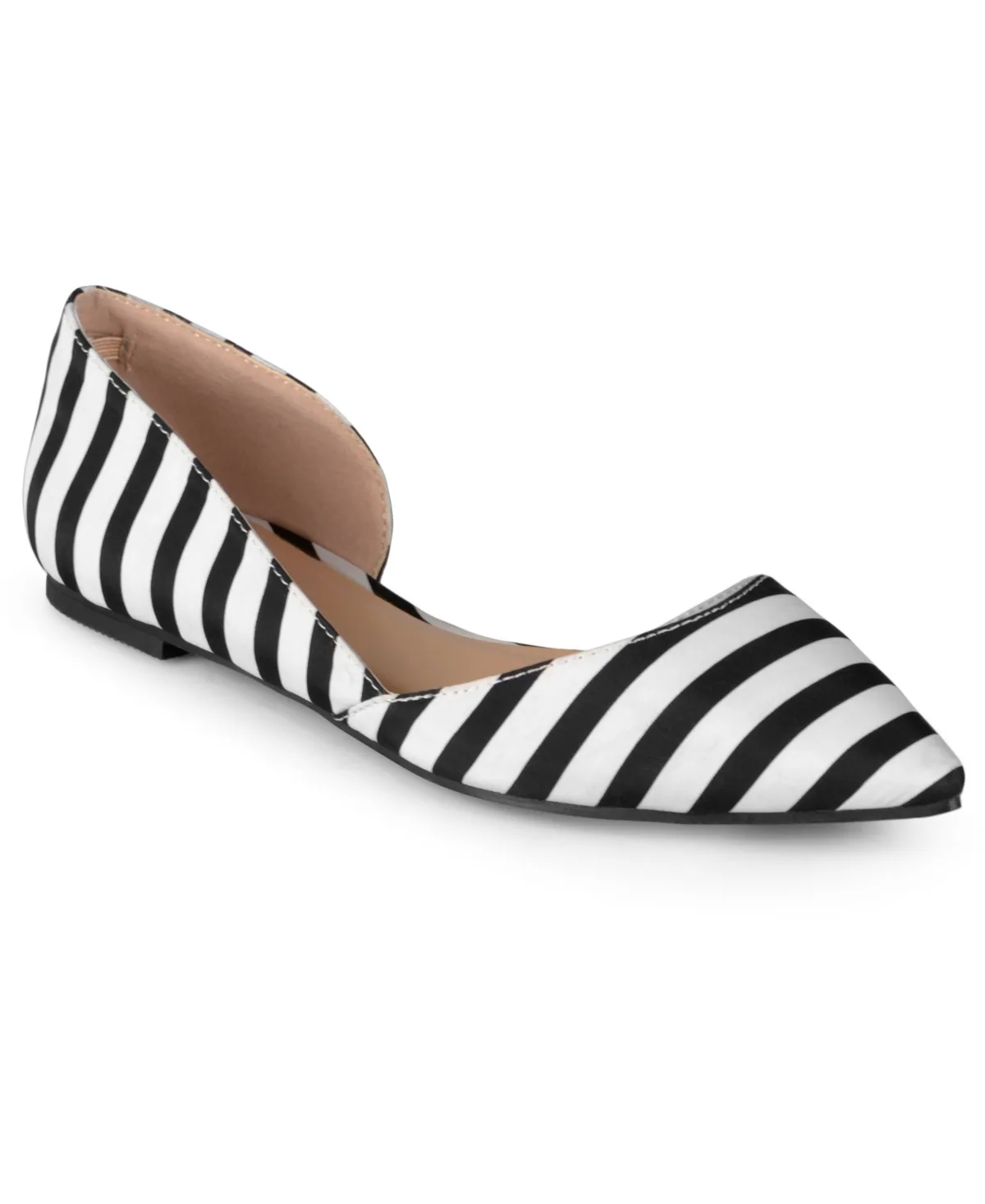 Cortni Pointed Toe D'orsay Flats by Journee Collection