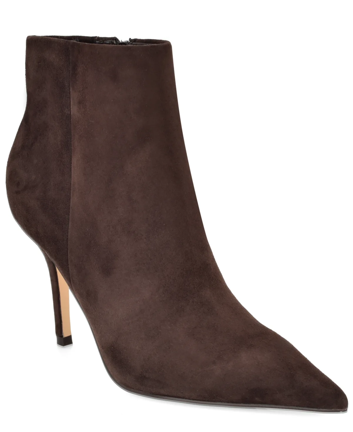 Galz Suede Ankle Pointed Toe Dress Booties by Nine West