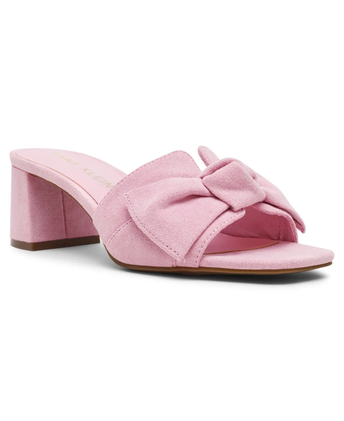 Kizmet Knot Block Heel Dress Sandals by Anne Klein