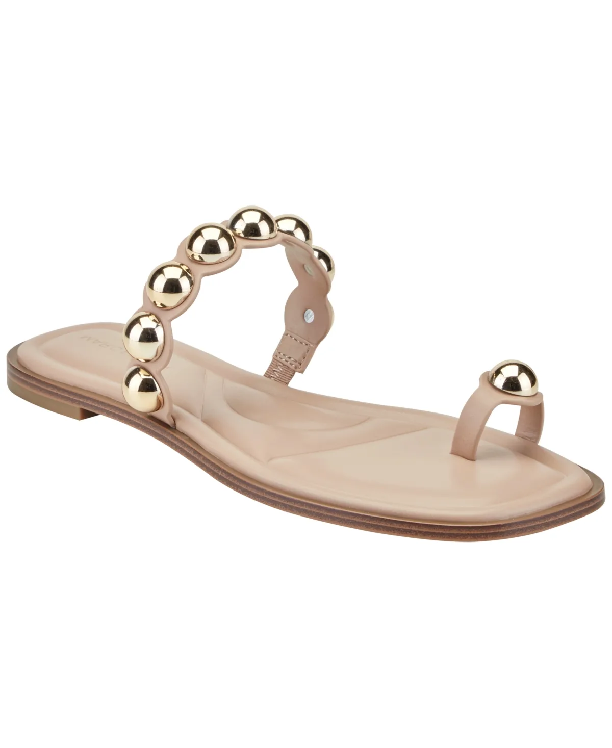 Zaby Ornamented Toe Ring Flat Sandals by Marc Fisher
