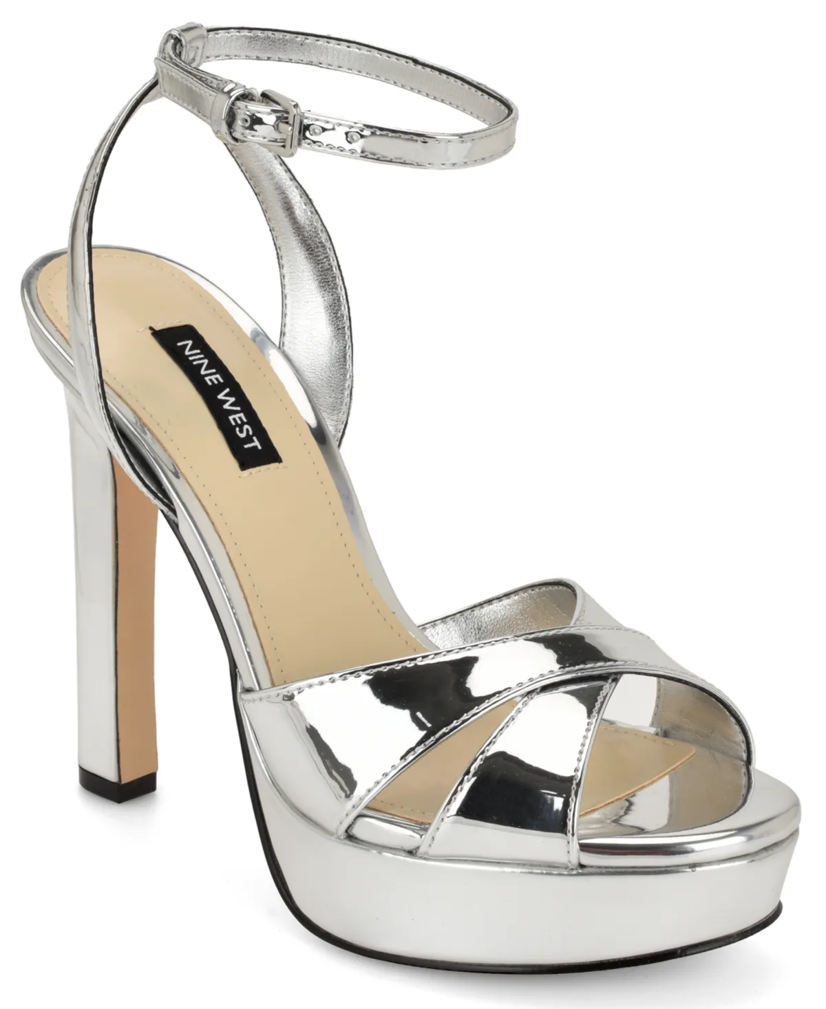 Wilda Criss-Cross High Stiletto Platform Sandals