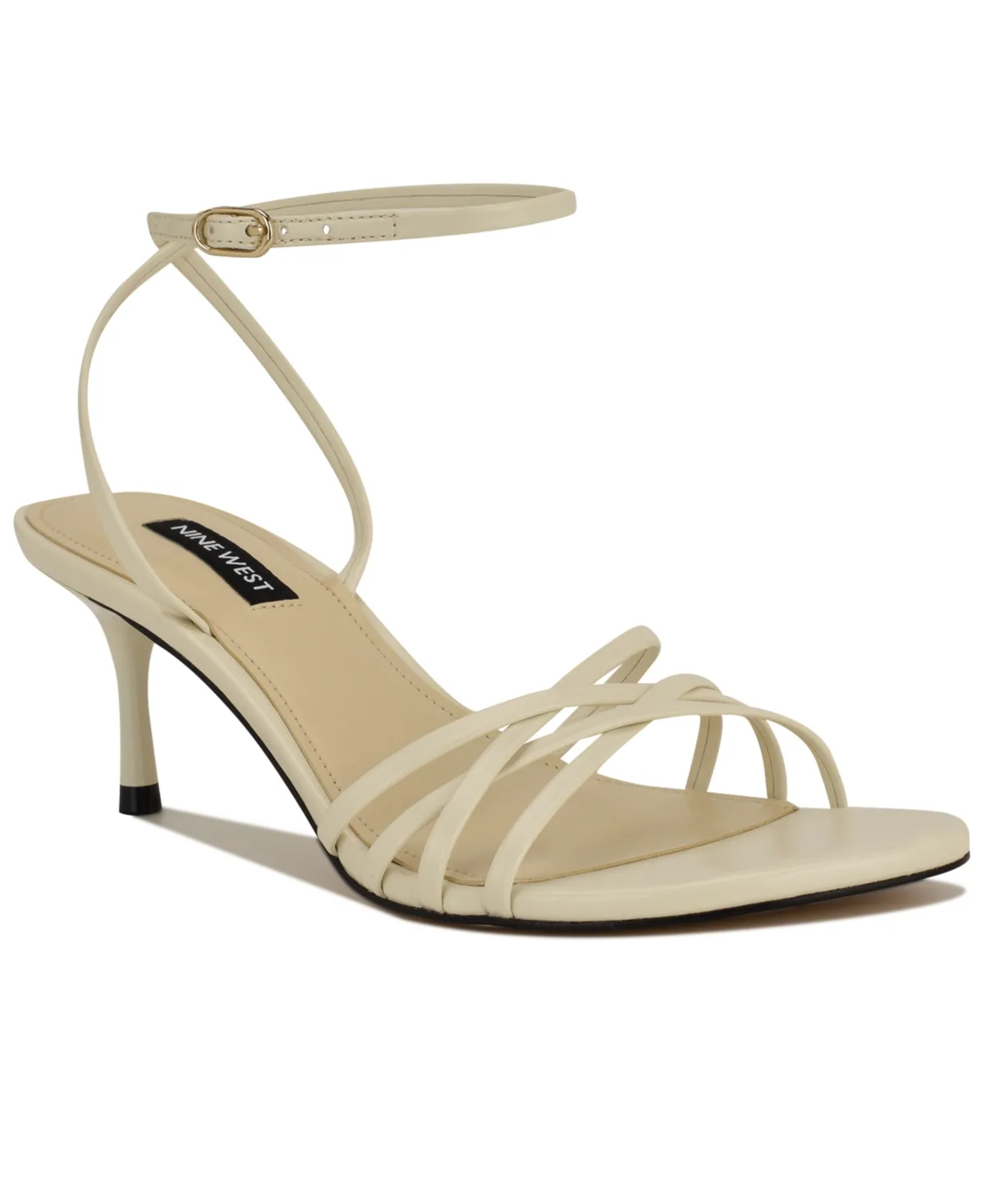 Gazey Round Toe Strappy Dress Sandals by Nine West