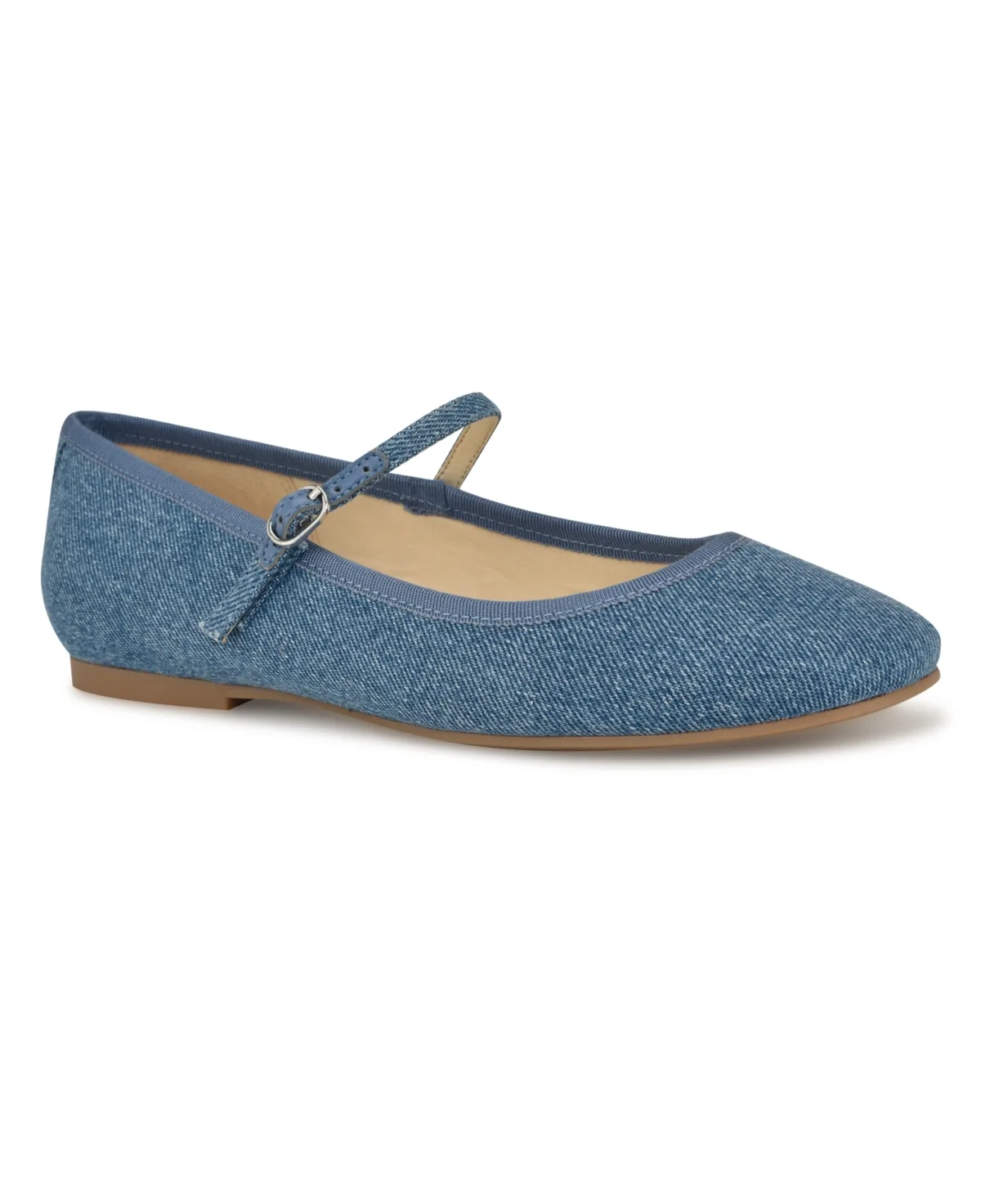 Ewind Round Toe Mary Jane Dress Flats