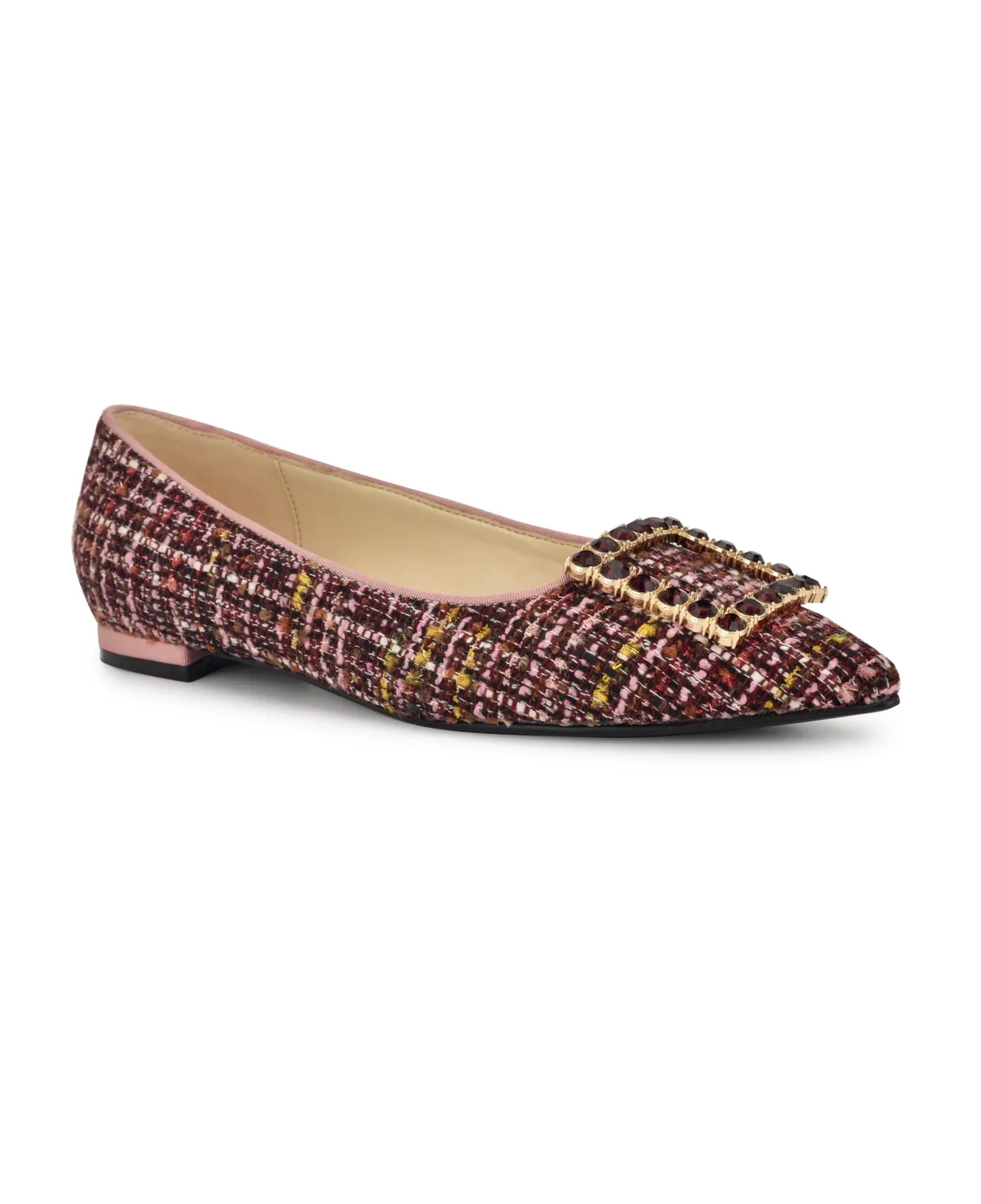 Jesike Buckle Slip-On Flats