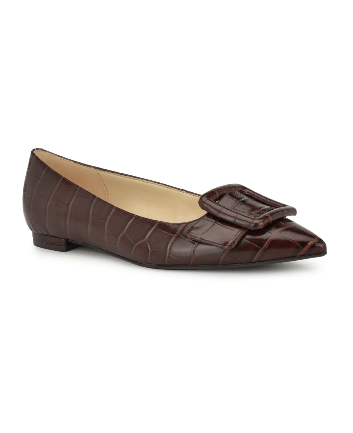 Jesike Buckle Slip-On Flats
