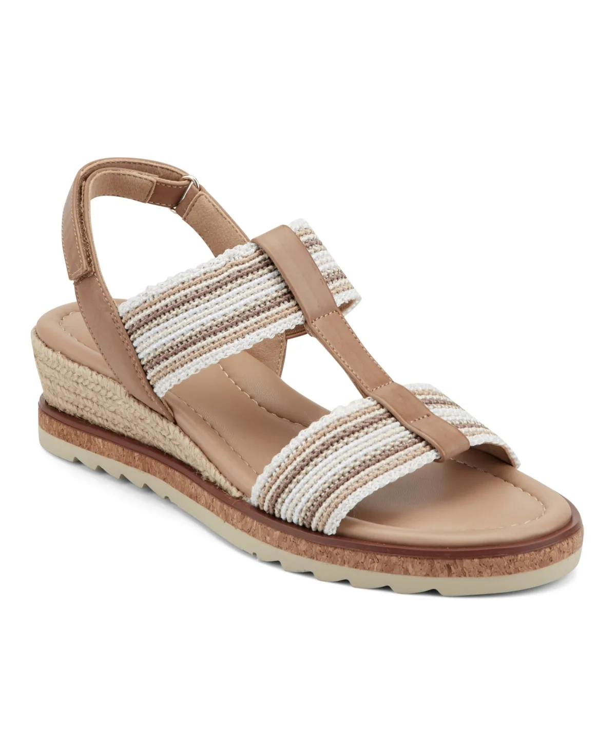 Selene Strappy Wedge Slingback Sandals by Easy Spirit