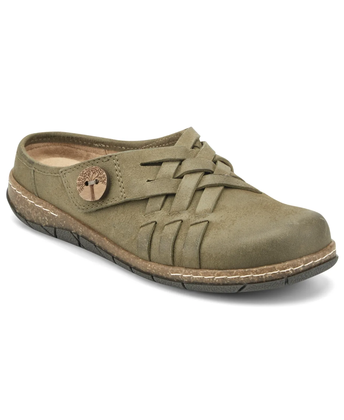 Emis Woven Slip-On Clogs by Earth
