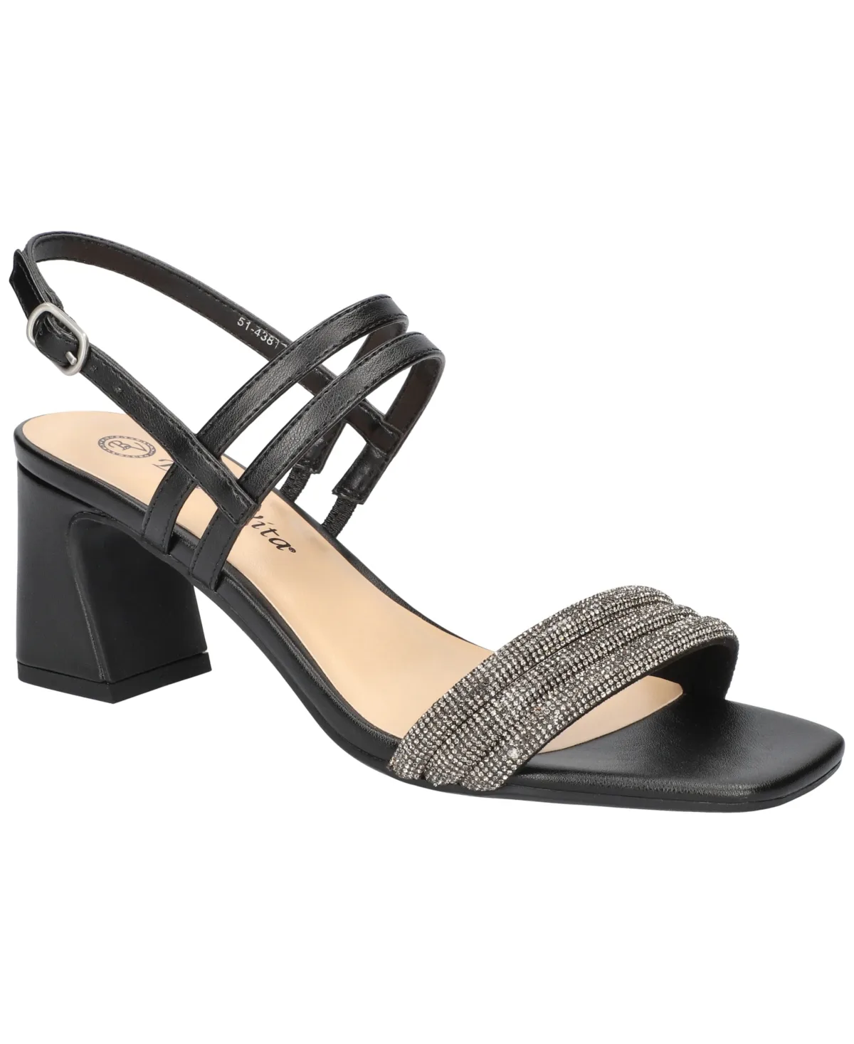 Majesty Square Toe Block Heel Sandals by Bella Vita