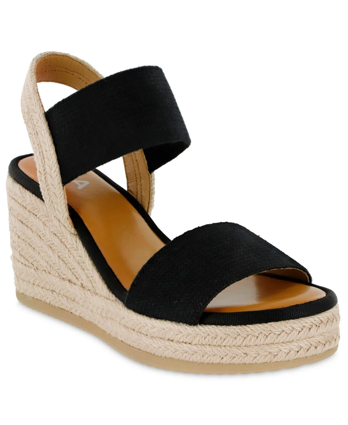 Brittni Round Toe Wedge Sandals by Mia