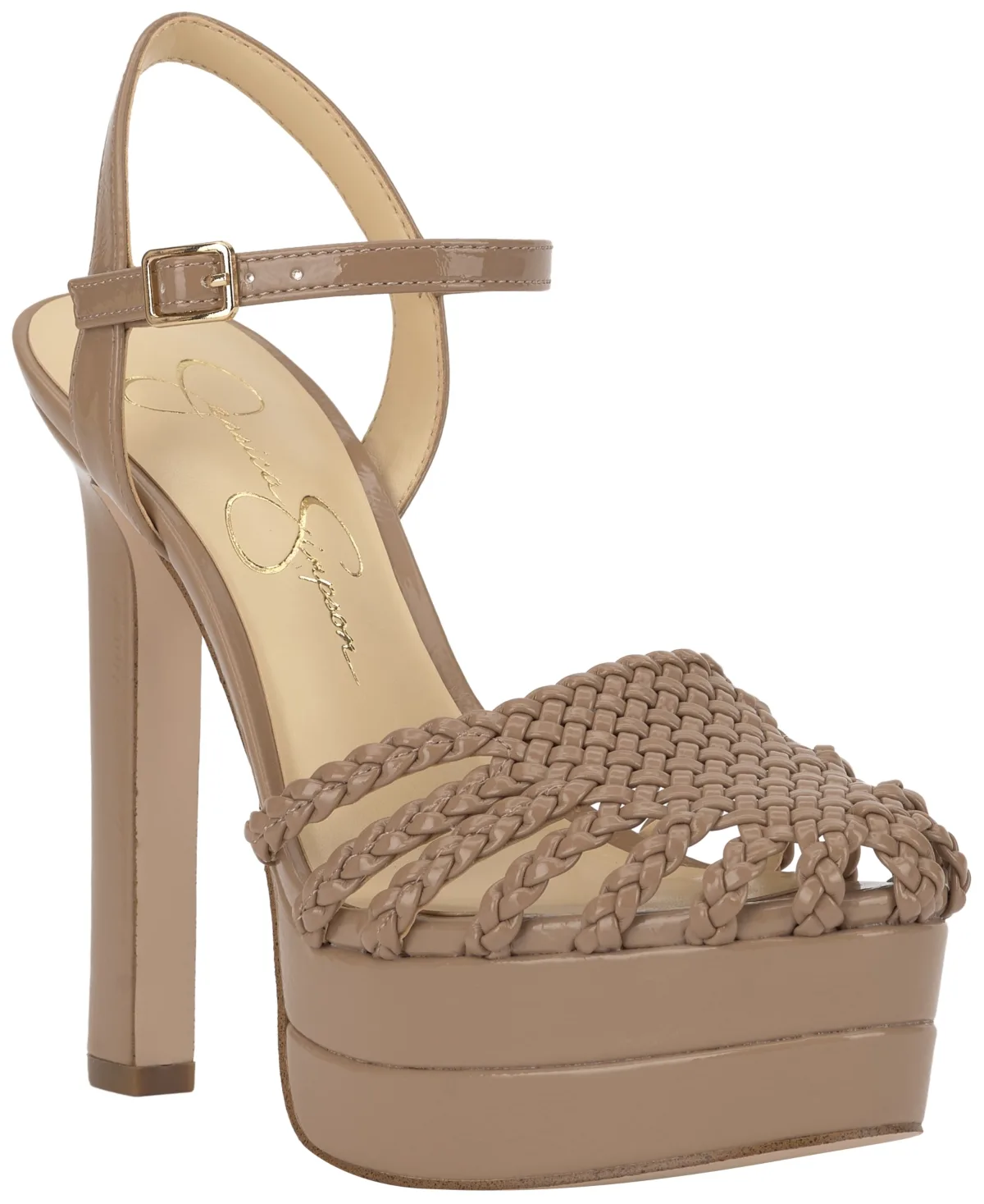 Inaia Woven Platform Dress Sandals by Jessica Simpson
