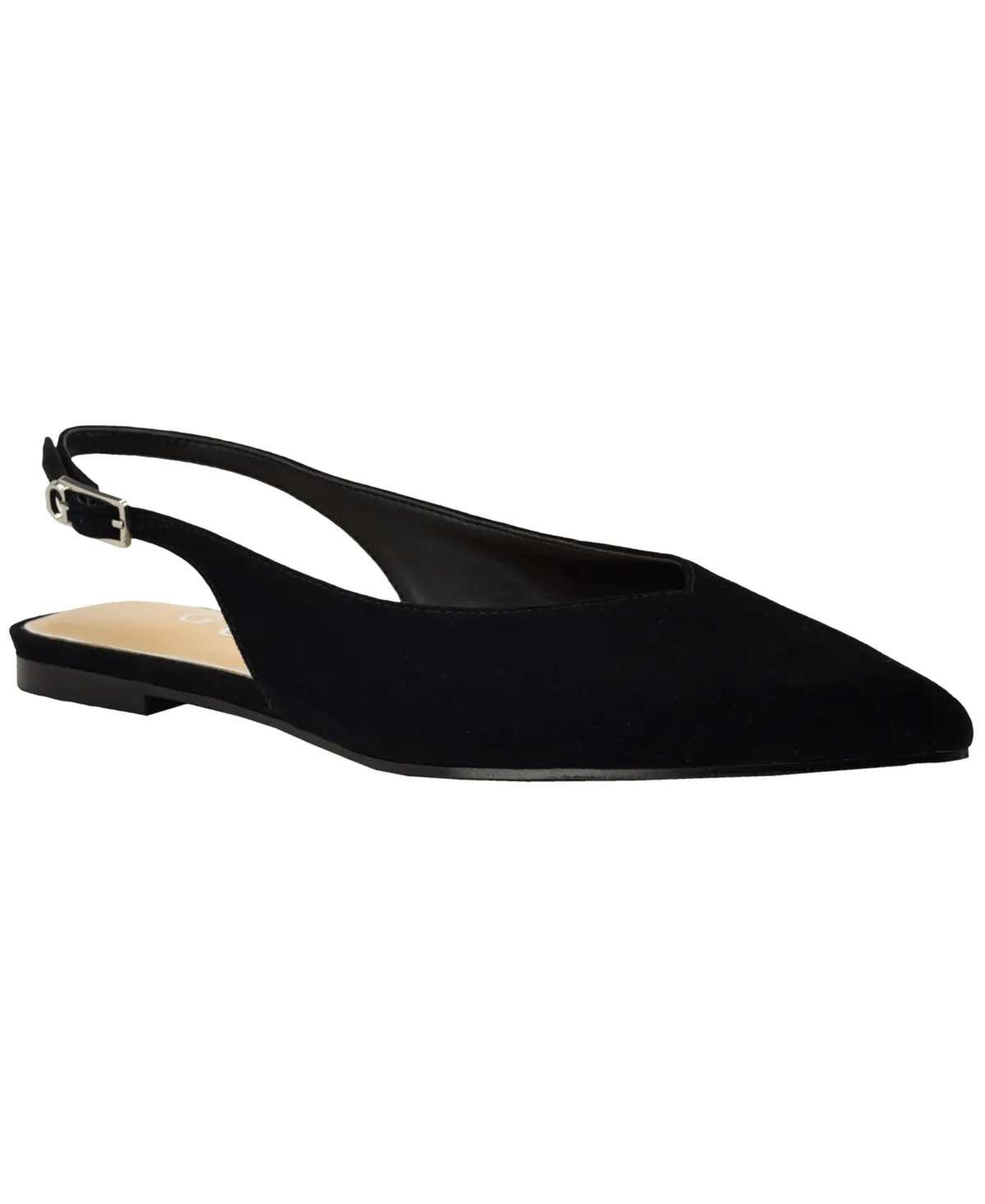 Dorazio Pointed Toe Slingback Flats by Guess