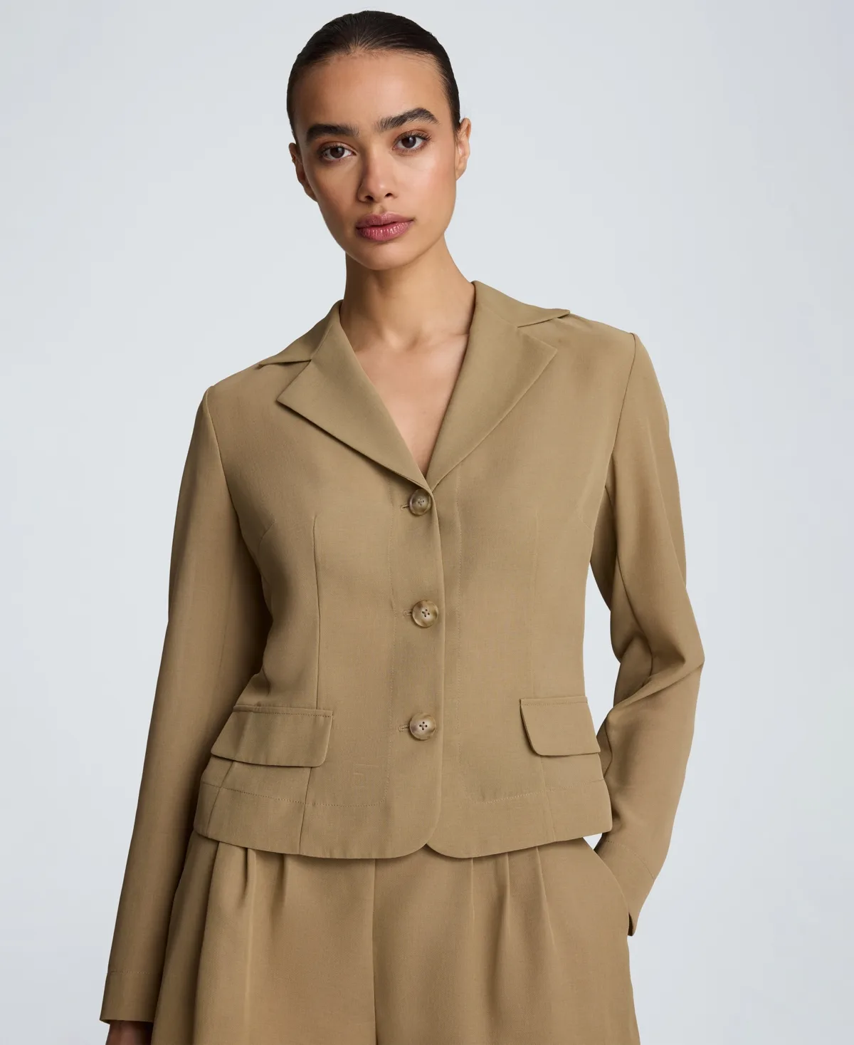 Notch Collar Blazer by Kenneth Cole