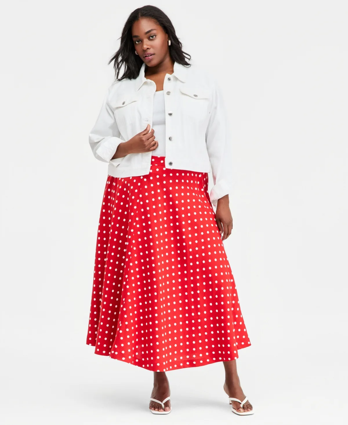 Midi Circle Skirt by On 34th