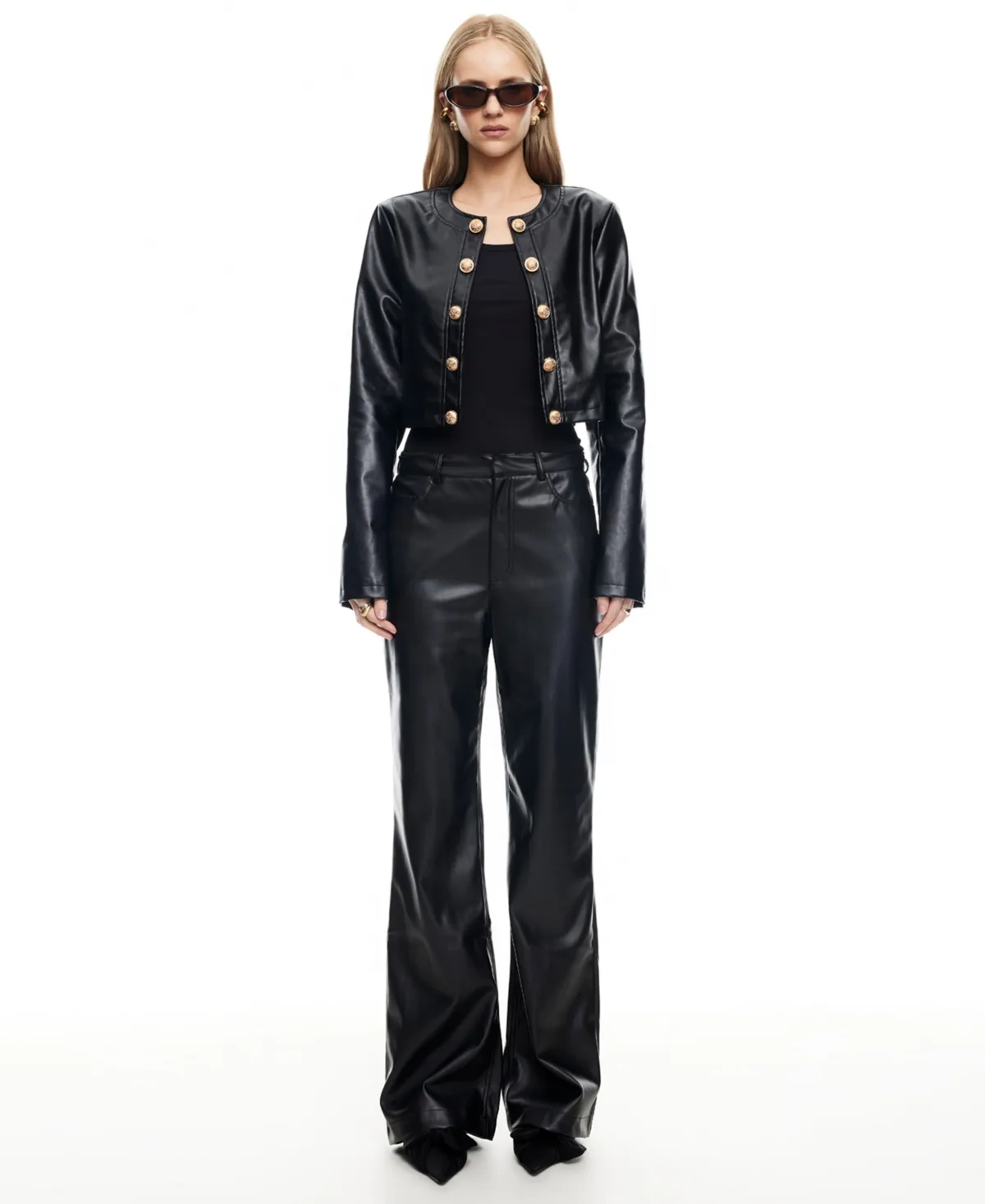 Cindy Zipper-Front Pants by Lioness