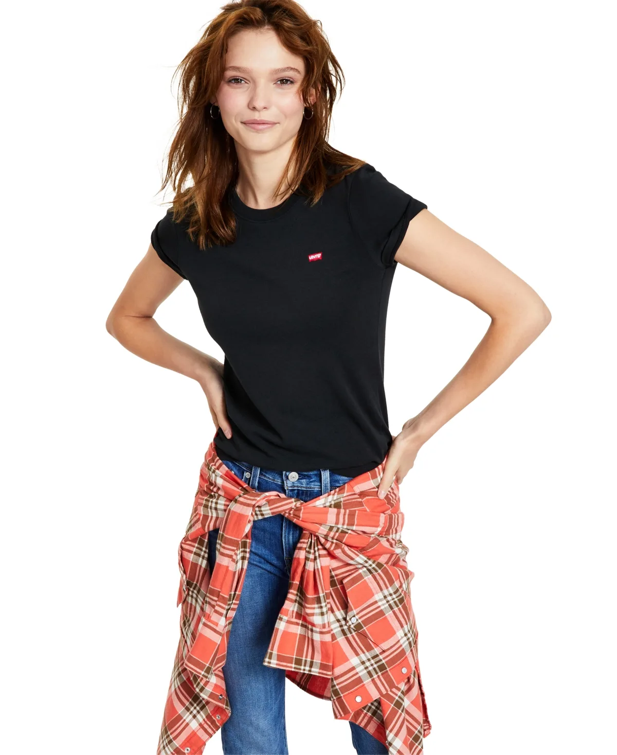 The Perfect Crewneck Cotton T-Shirt by Levi's