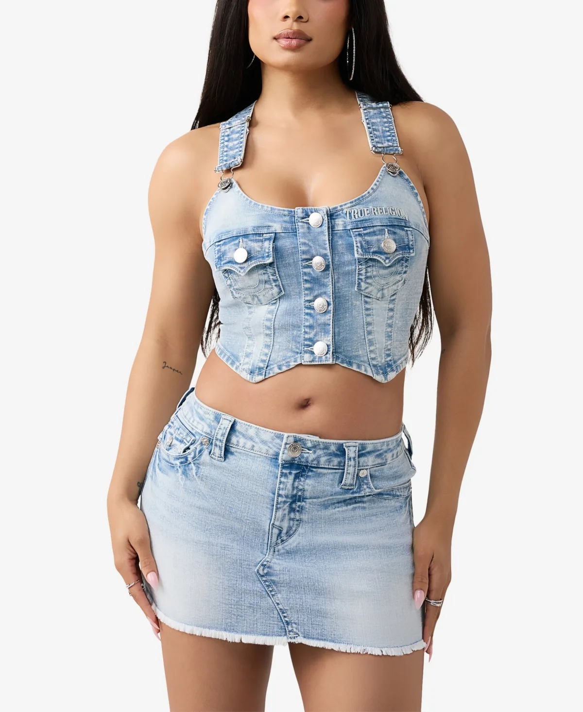 Overall Denim Top by True Religion