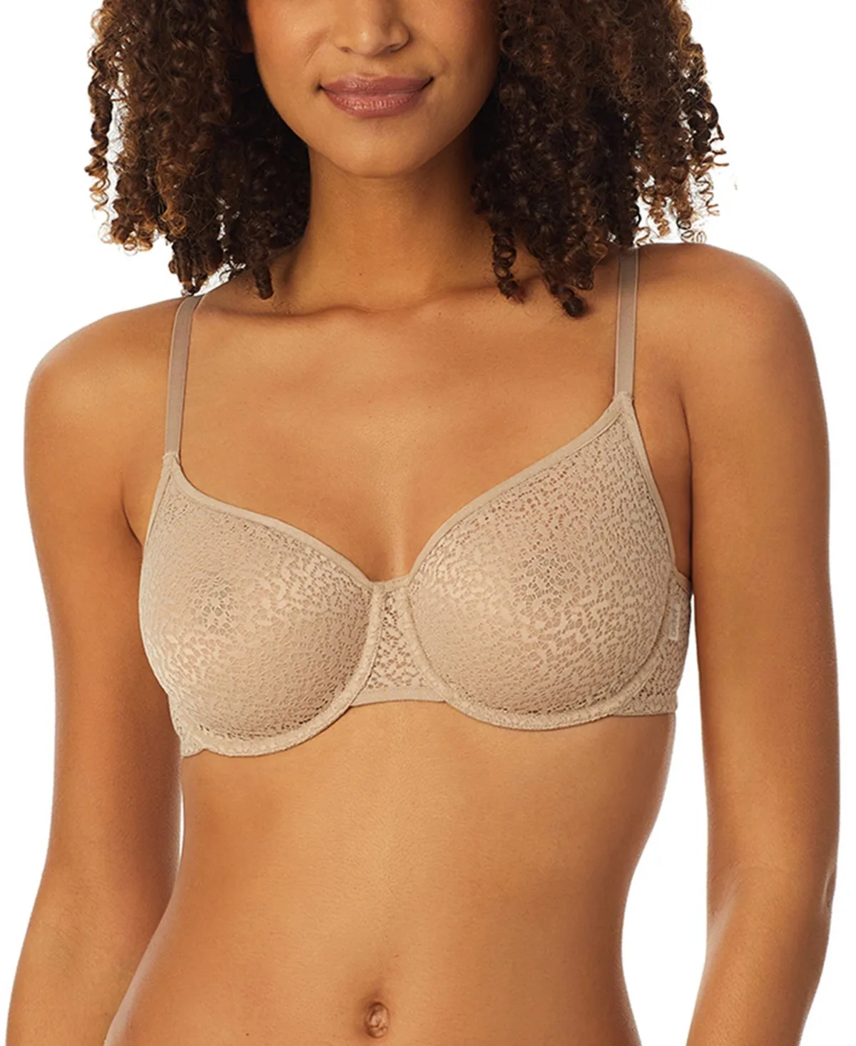 Modern Lace Sheer Demi Bra by Dkny