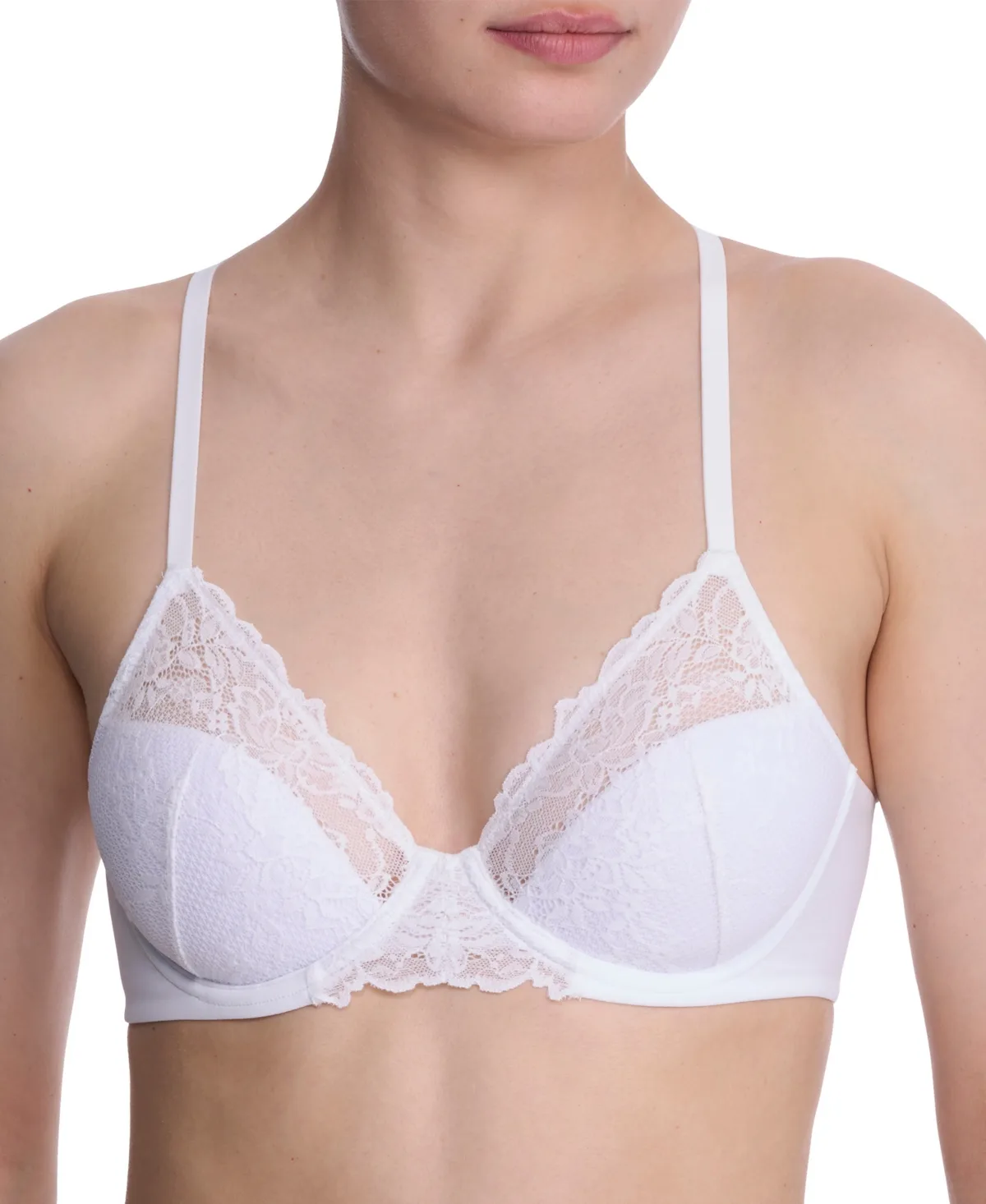 Heavenly Convertible Comfort Lace Contour Underwire Bra by Natori